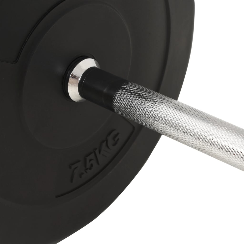 Adjustable Barbell Weight Set Home Gym