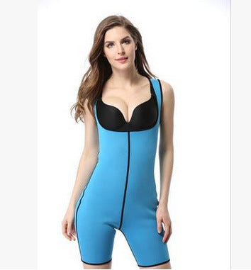 Neoprene Sauna Bodysuit Waist Trainer Slimming Shapewear Corset
