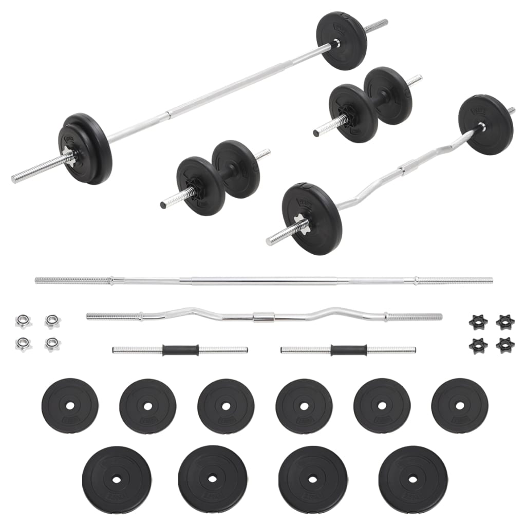 Adjustable Barbell And Dumbbell Set Home Gym