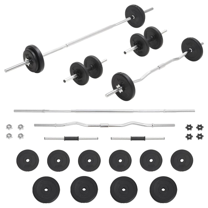 Adjustable Barbell And Dumbbell Set Home Gym
