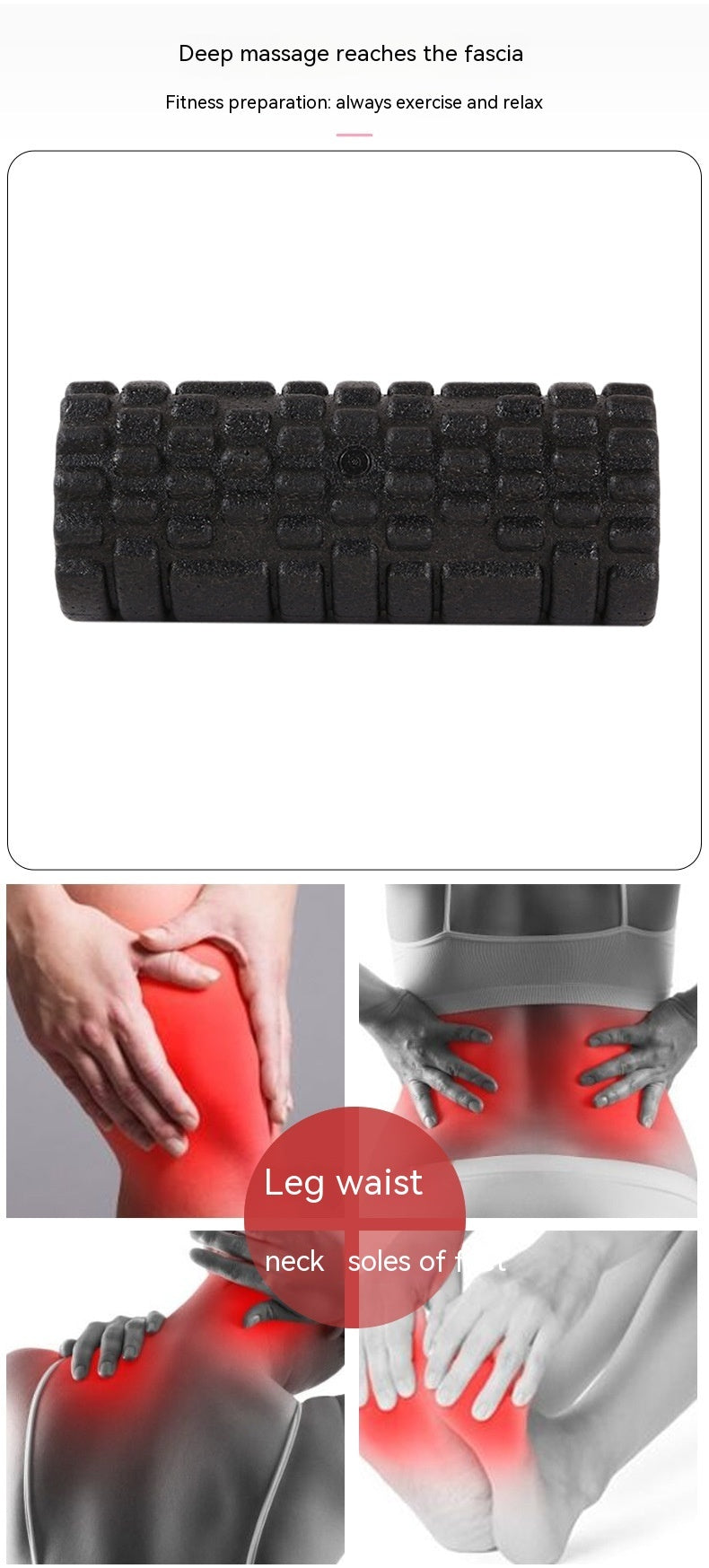 Hollow Foam Roller & Balance Bar for Pilates