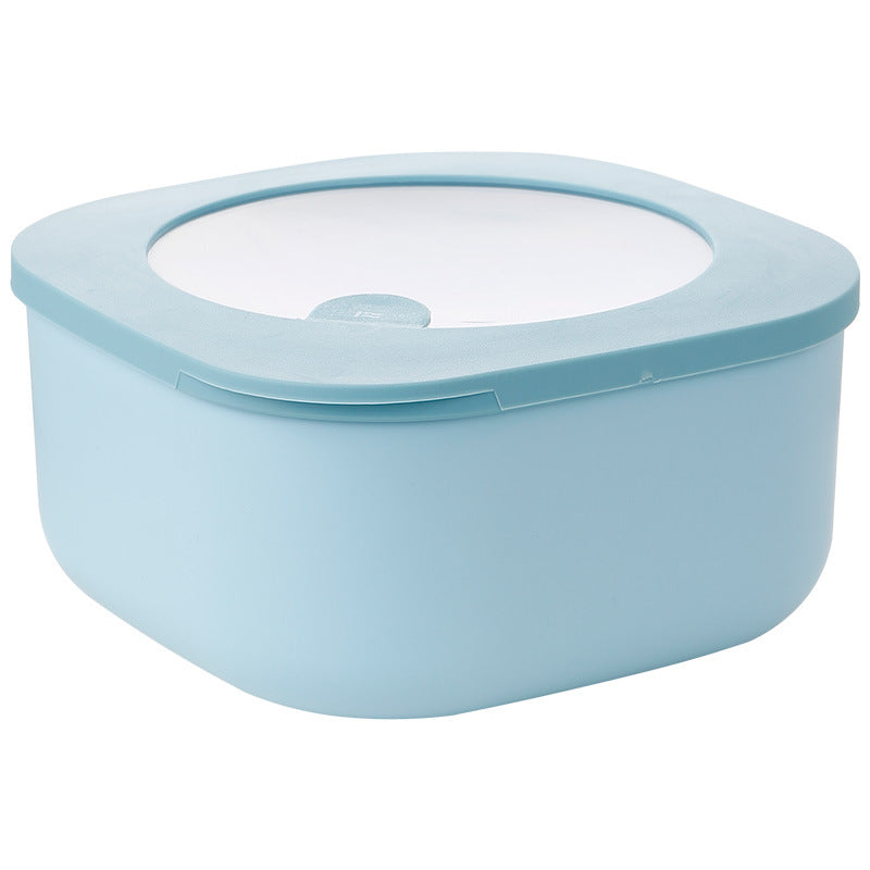 Plastic Microwave Refrigerator Lunch Box Sealed Fresh Keeping Container