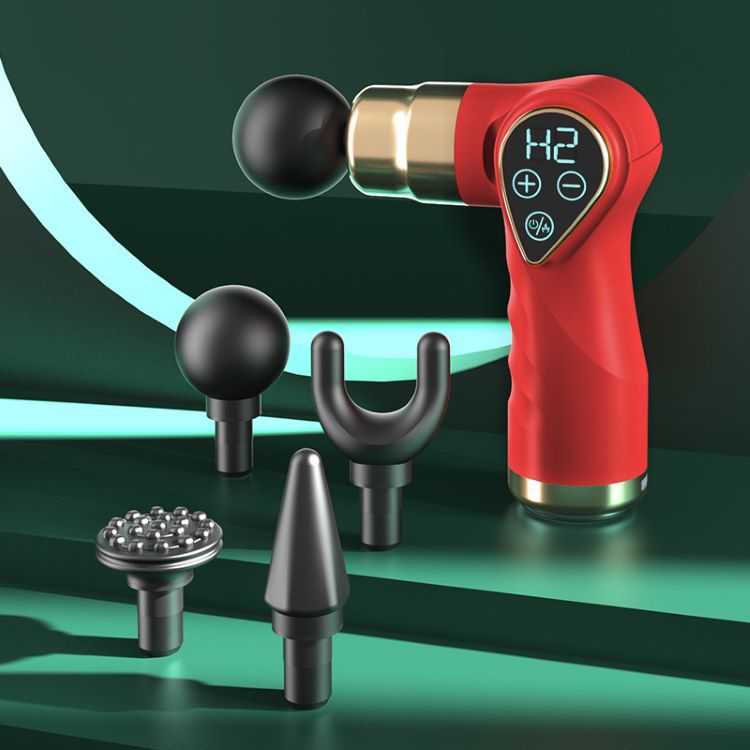 Hot Compress Folding Electric Muscle Massage Gun