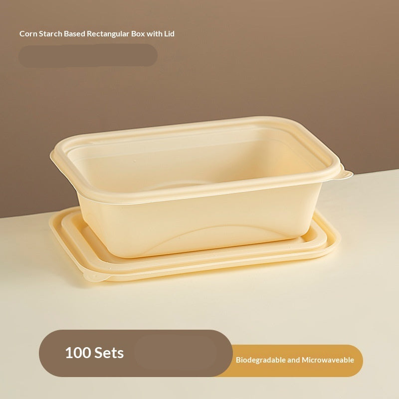 Biodegradable Disposable Bowls And Food-grade Takeaway Containers
