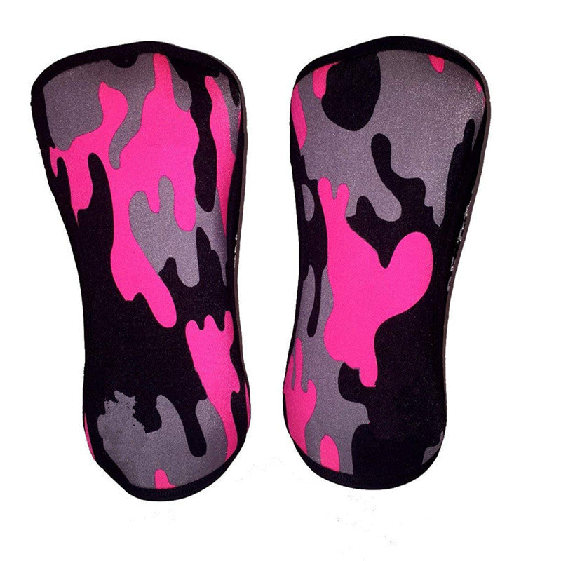 Neoprene 0.28 inches Knee Sleeves Comfortable Weightlifting Support