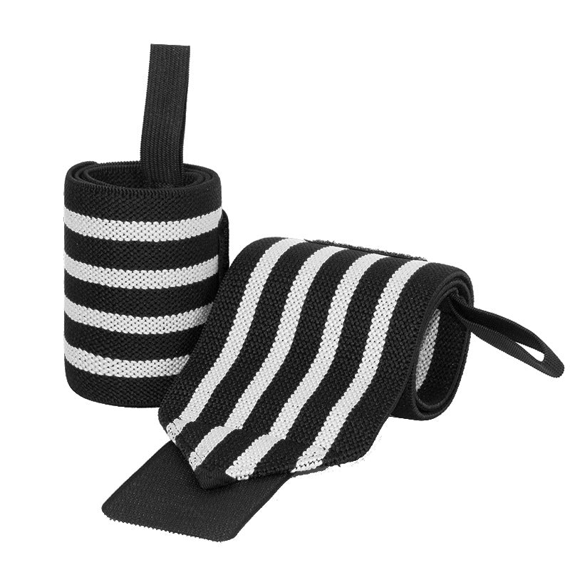 Powerlifting Bench Press Wrist Support Elastic Straps Bandage