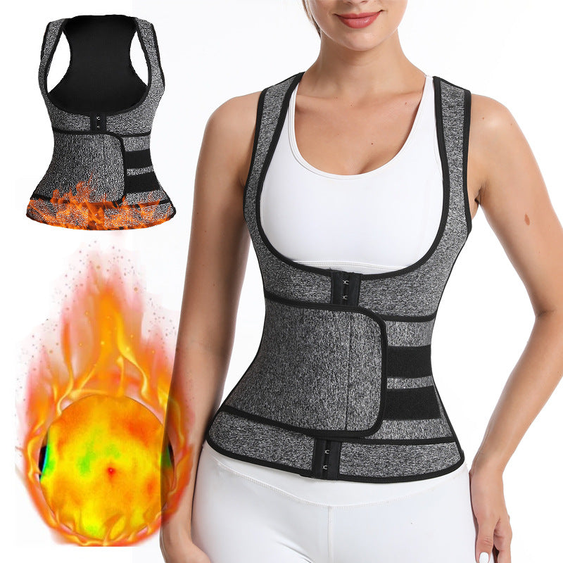 Neoprene Waist Trainer Workout Sweat Belt Corset Cincher