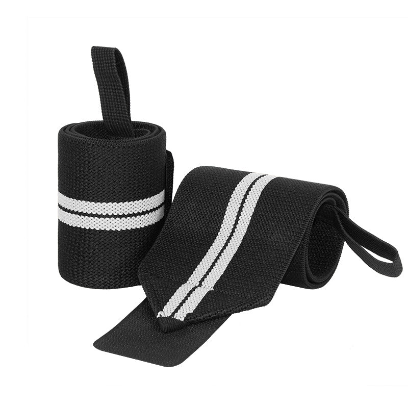 Powerlifting Bench Press Wrist Support Elastic Straps Bandage