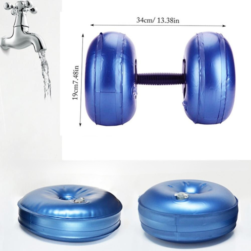 Water filled dumbbells