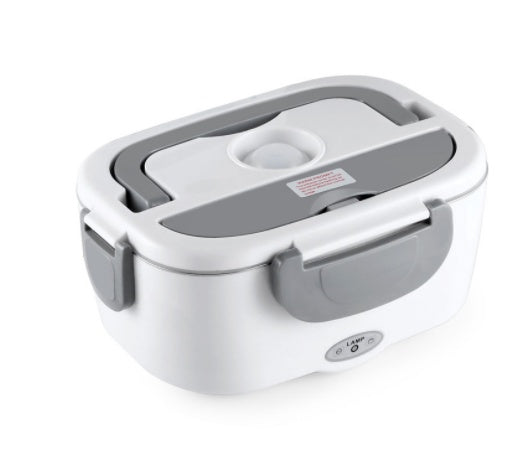 Electric Heated Stainless Steel Lunch Box Food Warmer Container