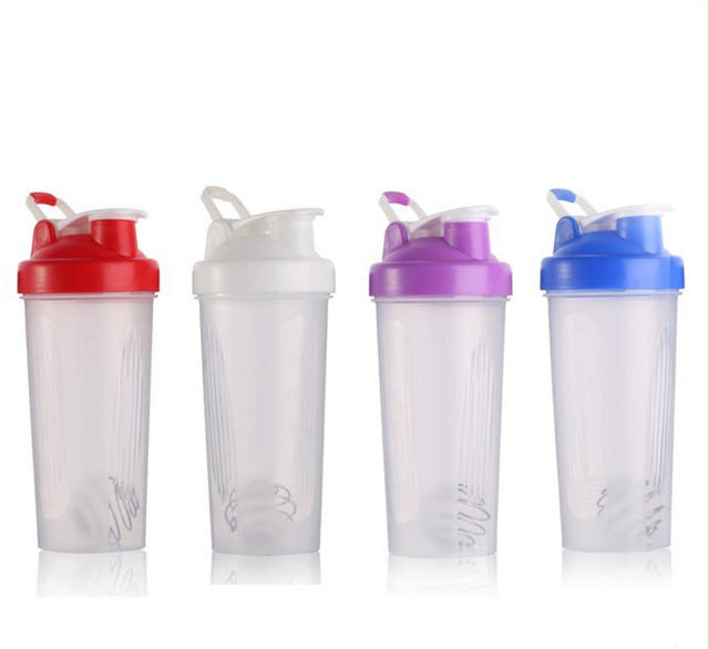 Fashion Portable Fitness Plastic Shaker Cup