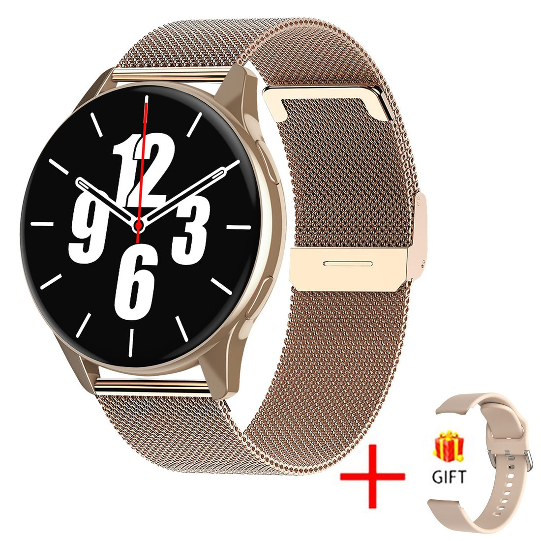 Round Smartwatch with Bluetooth Calling