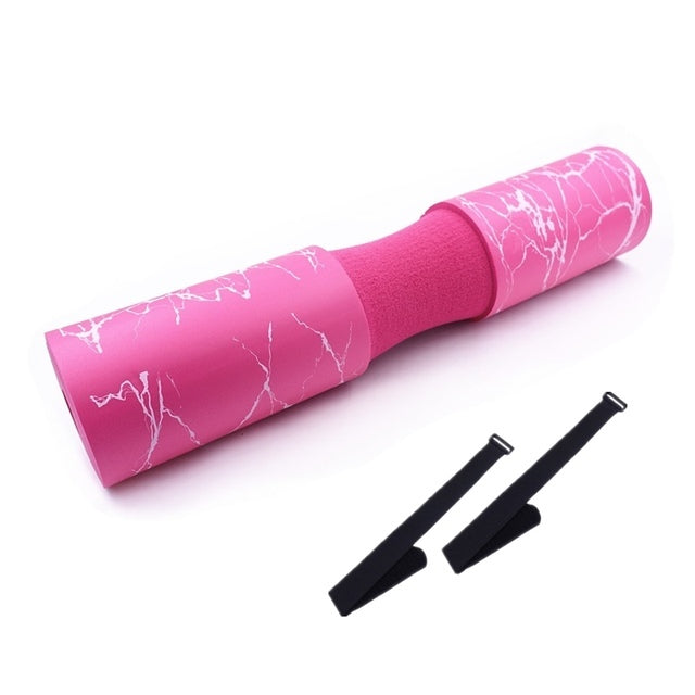 Marble Pattern Barbell Squat Hip Thrust Foam Pad