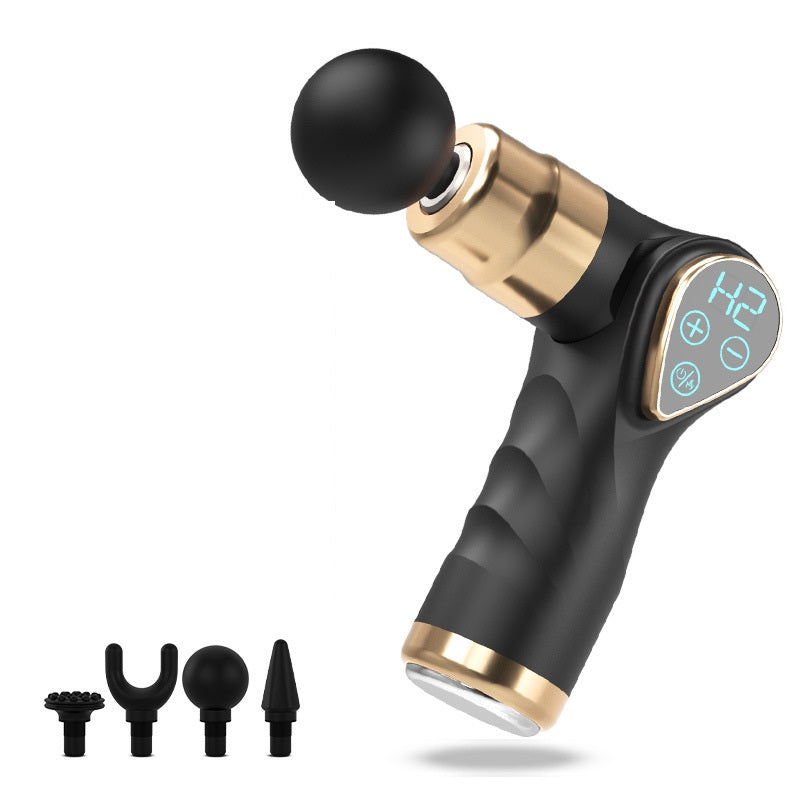 Hot Compress Folding Electric Muscle Massage Gun