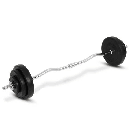 Indoor Men's Fitness Curved Bar Barbell