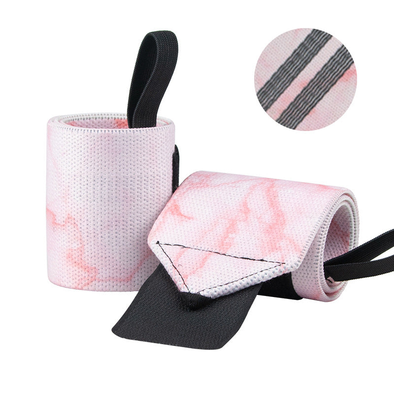 Powerlifting Bench Press Wrist Support Elastic Straps Bandage