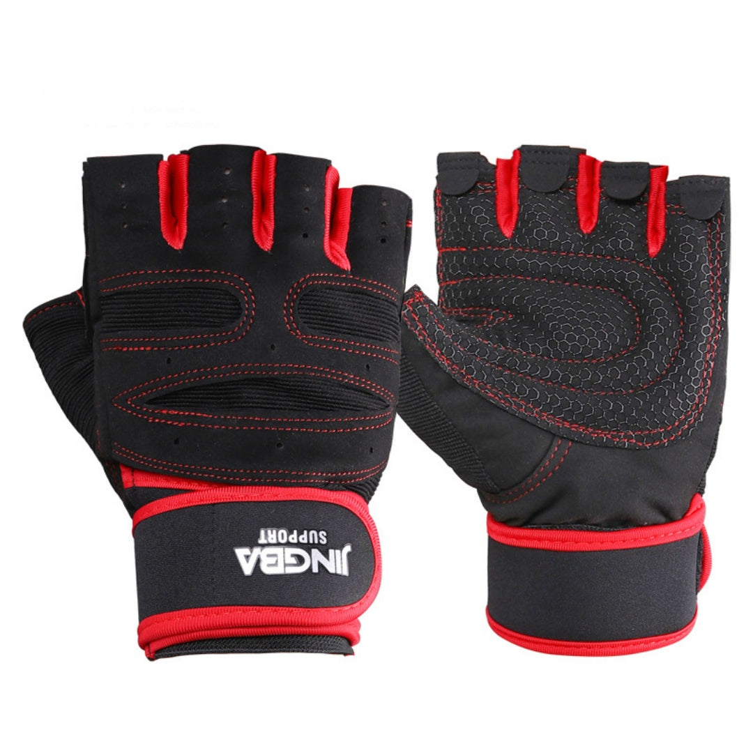 Men's Half Finger Cycling And Hiking Gloves