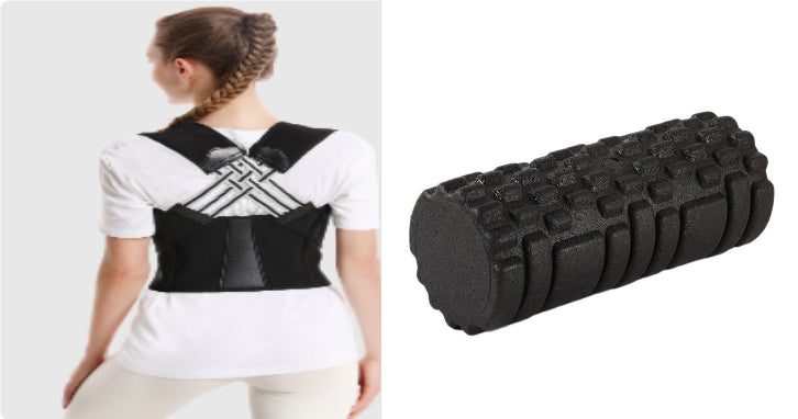 Hollow Foam Roller & Balance Bar for Pilates