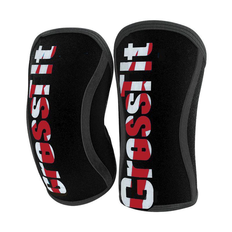 Neoprene 0.28 inches Knee Sleeves Comfortable Weightlifting Support