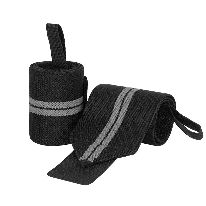 Powerlifting Bench Press Wrist Support Elastic Straps Bandage