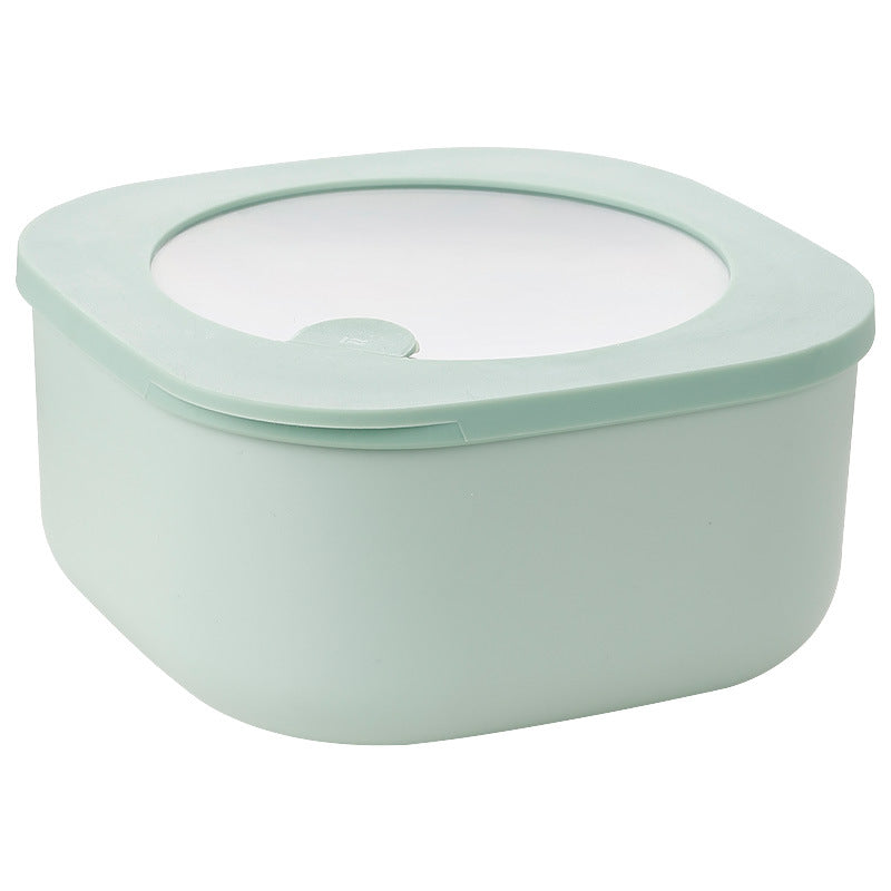 Plastic Microwave Refrigerator Lunch Box Sealed Fresh Keeping Container