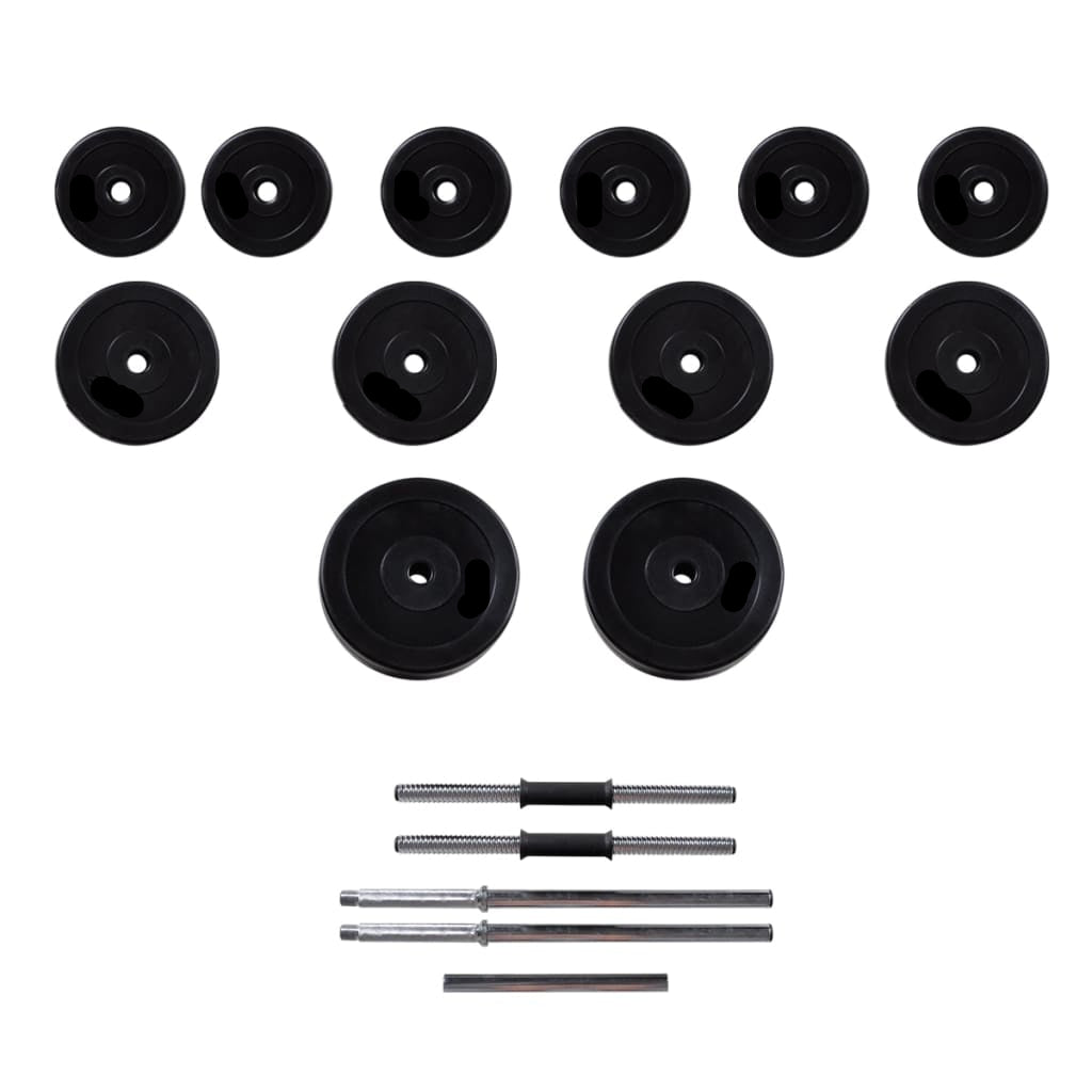 Barbell + 2 Dumbbell Set   Barbell and Dumbbell Set