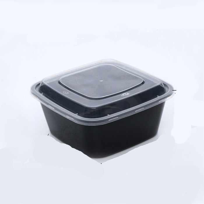 10pcs Disposable Plastic Food Containers Fruit Salad Bento