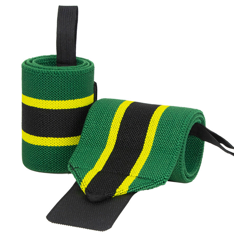Powerlifting Bench Press Wrist Support Elastic Straps Bandage