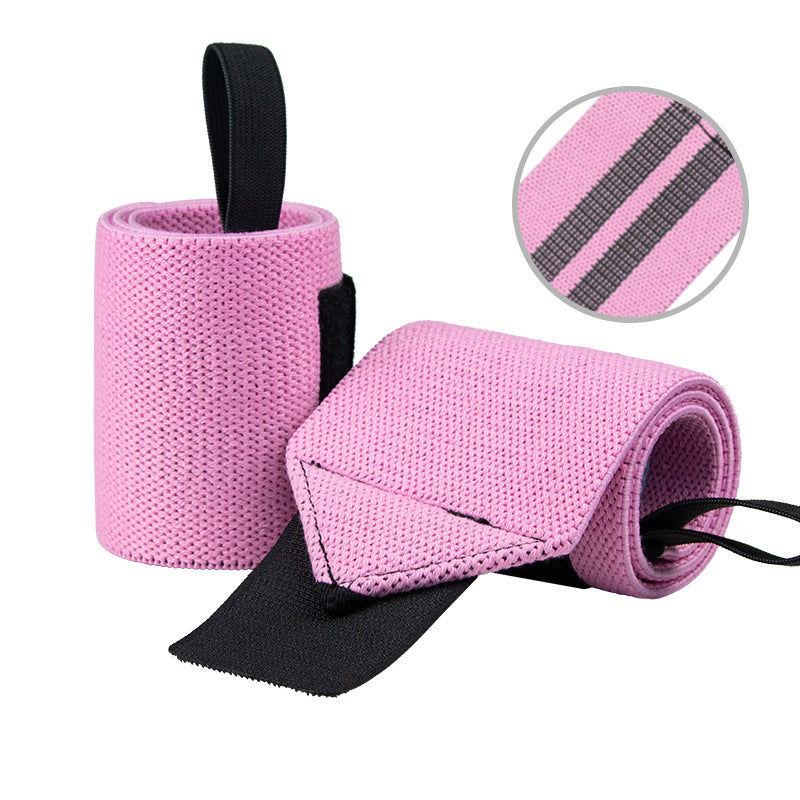 Powerlifting Bench Press Wrist Support Elastic Straps Bandage