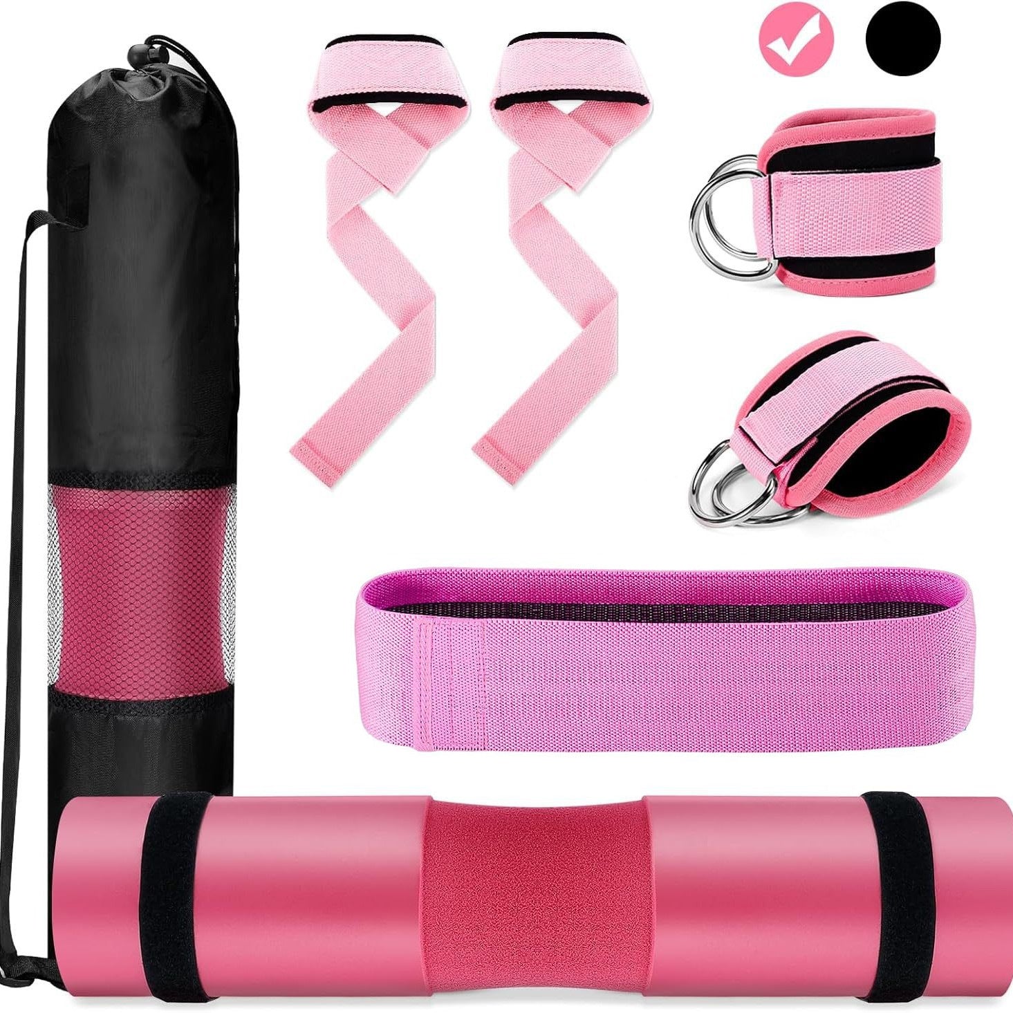 Fitness Weightlifting Belt With Dumbbell Tension Band