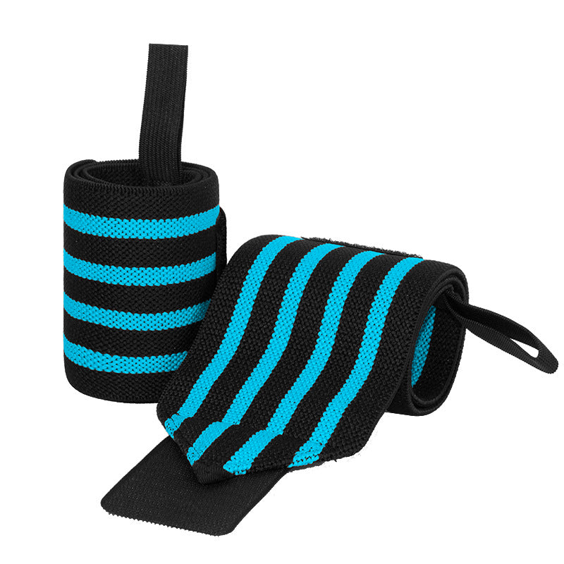 Powerlifting Bench Press Wrist Support Elastic Straps Bandage