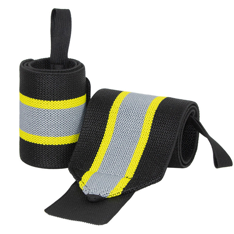 Powerlifting Bench Press Wrist Support Elastic Straps Bandage