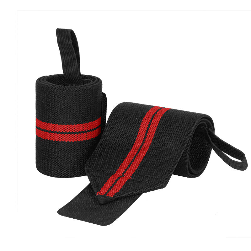 Powerlifting Bench Press Wrist Support Elastic Straps Bandage