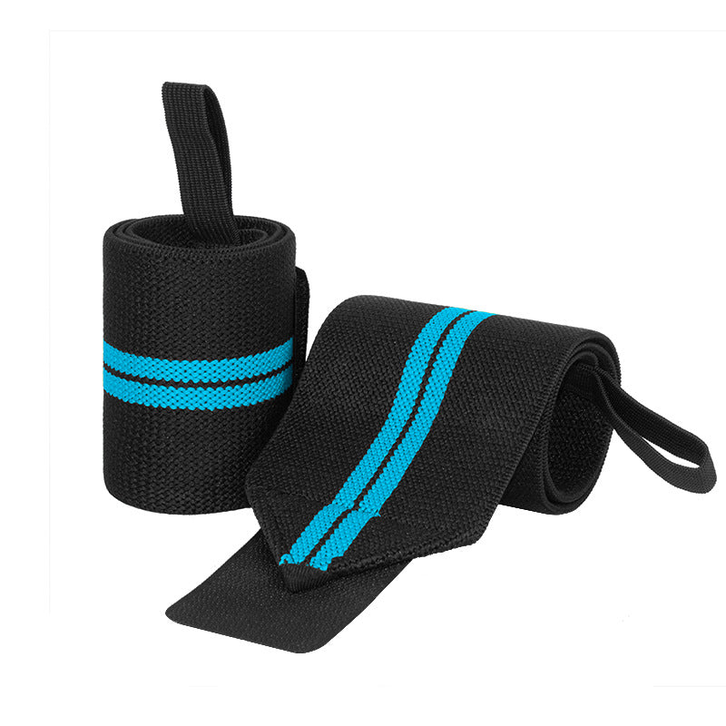 Powerlifting Bench Press Wrist Support Elastic Straps Bandage