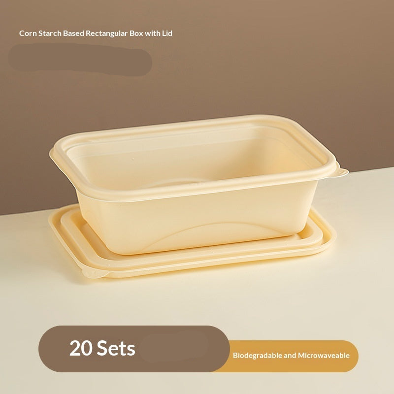 Biodegradable Disposable Bowls And Food-grade Takeaway Containers