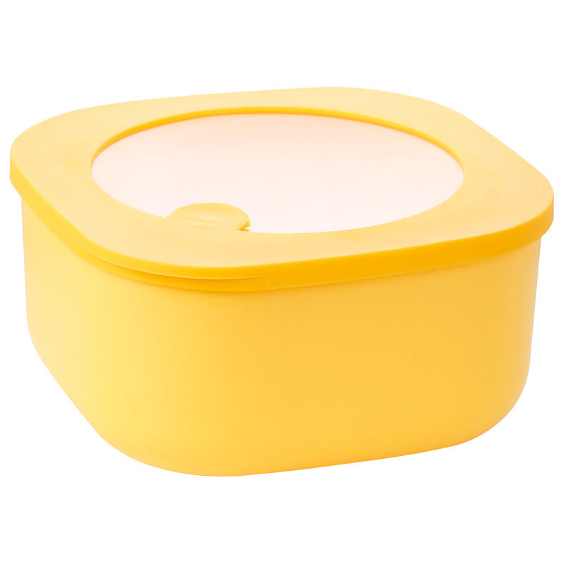 Plastic Microwave Refrigerator Lunch Box Sealed Fresh Keeping Container