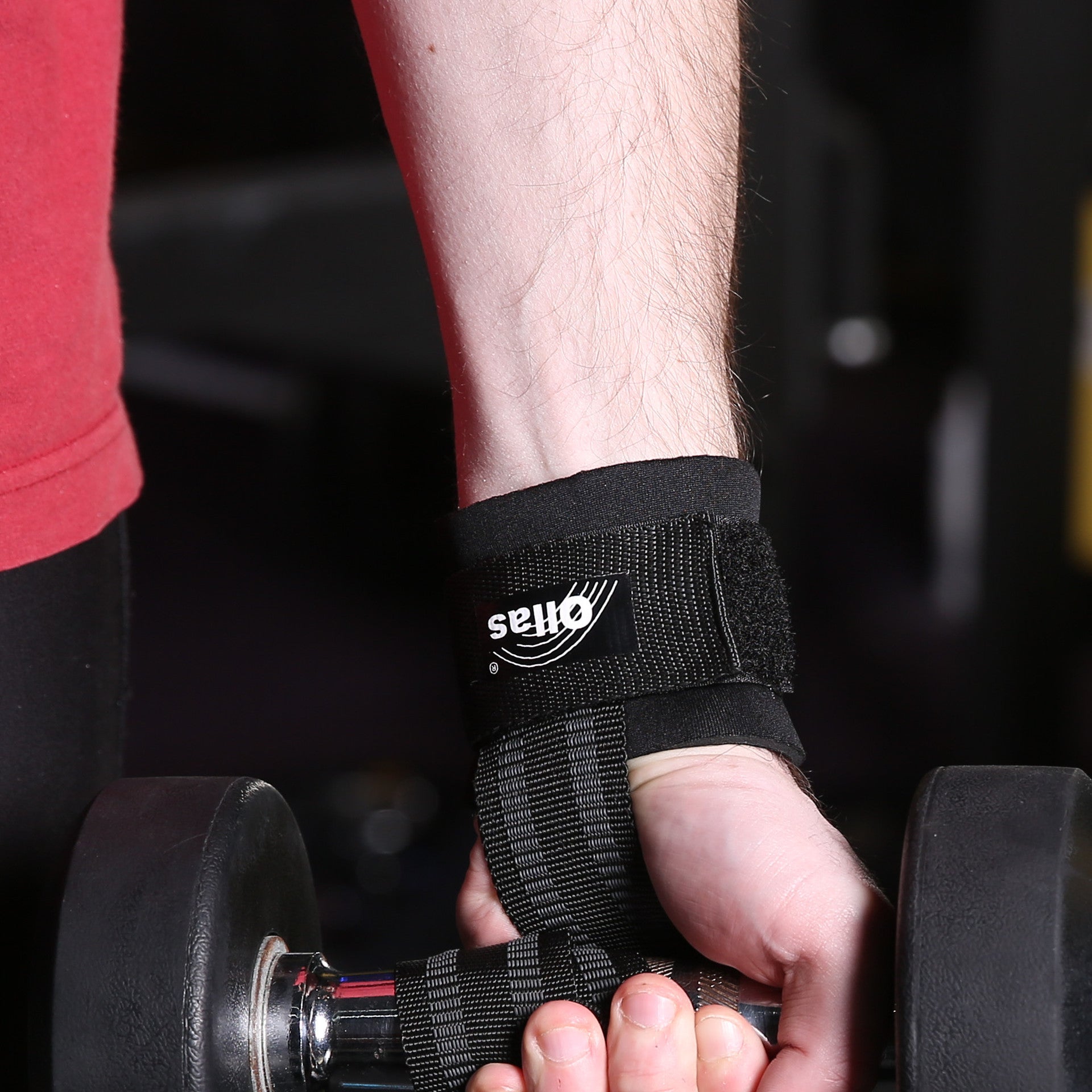 Athletic Wrist Guards With Grip Support For Gym Training