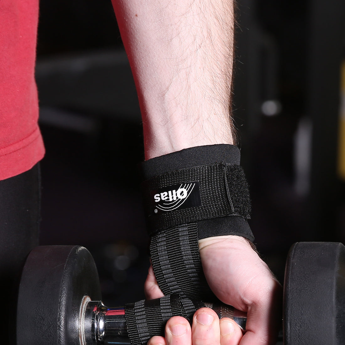 Athletic Wrist Guards With Grip Support For Gym Training