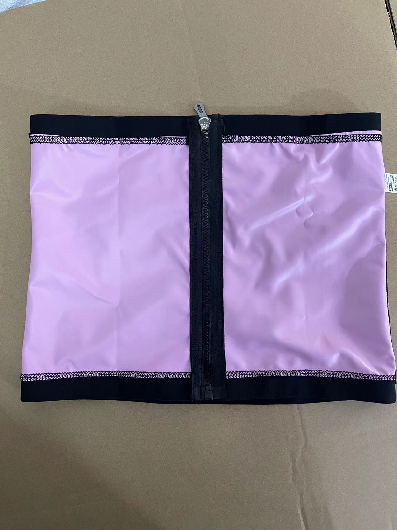 Men's And Women's Waist Support Zipper Belly Belt